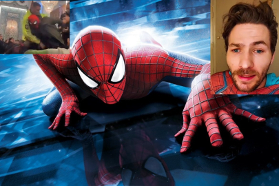 Bayram namazına örümcek adam kostümüyle gitmişti: Ayağının kırıldığını öne sürdü