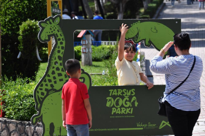 Mersin'deki Tarsus Doğa Parkı ve Gençlik Kampı bayram tatilinde ziyaretçi akınına uğradı