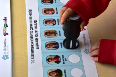 Süleymanpaşa Belediyesi Çocuk Meclisi'nde yeni başkan seçildi