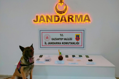 Gaziantep'te jandarma operasyonunda yasaklı madde tacirlerine darbe
