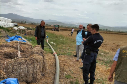 Niğde'de silaj paketleri kimliği belirsiz kişi veya kişilerce kesildi