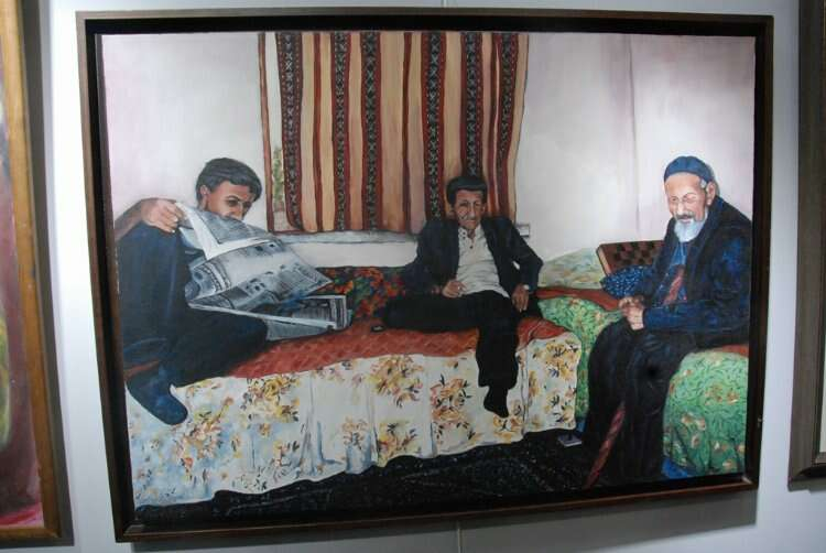 Ressam Seval Eroğlu ve Meral Soylu, ARD Kaman Sanat Galerisinde Dünden Bugüne sergisi açtı 3