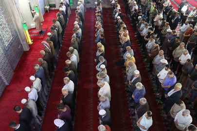 Şanlıurfa'da Kudüs'te öldürülen İmam Hasan Saklanan için Gıyabi cenaze namazı kılındı