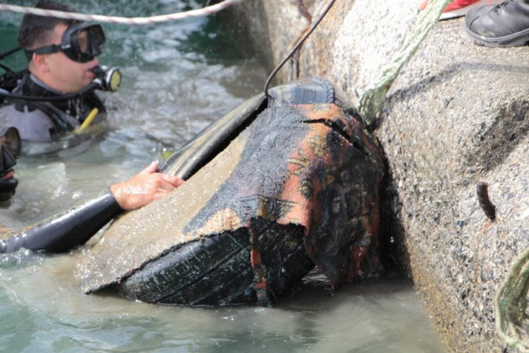 deniz altı temizliği