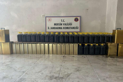 Mersin'de sahte zeytinyağı operasyonunda 2 şüpheli yakalandı