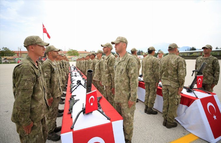 Isparta'da 169 sözleşmeli er yemin etti