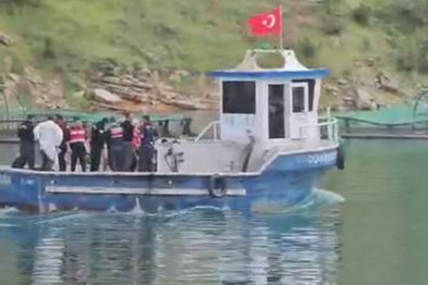 Keban'da Fırat Nehri üzerinde erkek cesedi bulundu