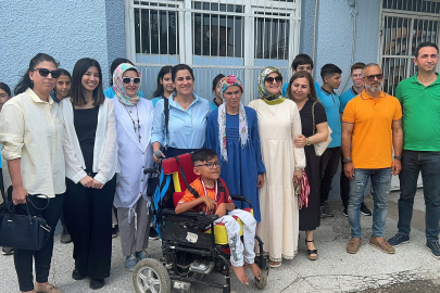 Küçük Yasin engel tanımadı