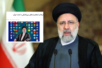 İran taziye mesajında Türk Bayrağına yer verdi mi?