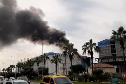 Kilis OSB'de kauçuk fabrikasında çıkan yangın kontrol altına alındı