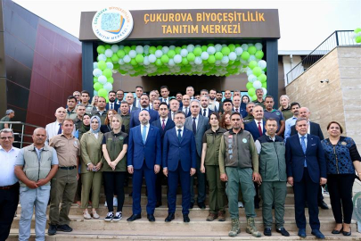 Bakan Yumaklı, Çukurova Biyoçeşitlilik Tanıtım Merkezi'nin açılışını yaptı