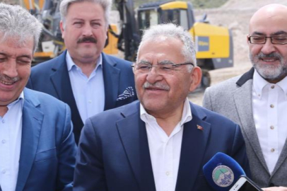 Kayseri Büyükşehir Belediye Başkanı Büyükkılıç, YHT projesi çalışmalarını inceledi