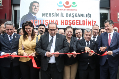 Türkiye İttifakı Partisi Mersin İl Başkanlığı açıldı