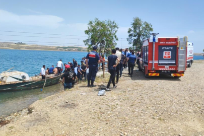 Adıyaman Kahta'da Atatürk Barajı'nda serinlemek isteyen 14 yaşındaki genç boğuldu