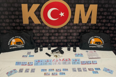 Antalya'da "sahte basın kartı" operasyonunda 6 zanlı yakalandı