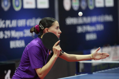 Bursa'da Masa Tenisi Süper Lig Dörtlü Finali heyecanı başladı