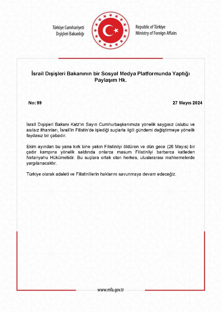 dışişleri bakanı