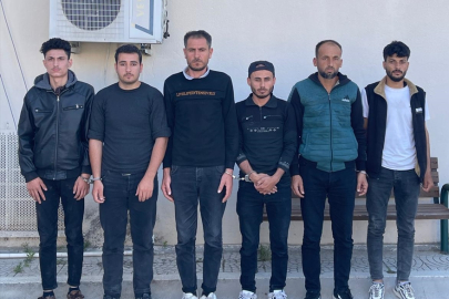 Hatay'da 6 düzensiz göçmen yakalandı, 3 göçmen kaçakçısı tutuklandı