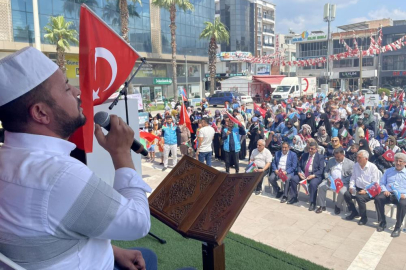 Osmaniye'de mazlum coğrafyalar için dua etkinliği