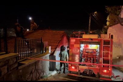 Bursa’da erkek öğrenci yurdunda yangın paniği
