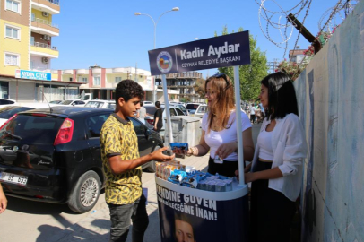 Ceyhan Belediyesi öğrencilere LGS sınavı öncesi destek verdi