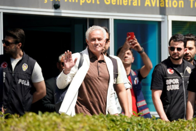 Fenerbahçe'nin Yeni Teknik Direktörü Jose Mourinho İstanbul'a geldi
