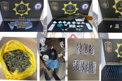 Kayseri'de narkotik operasyonunda 9 şüpheli yakalandı