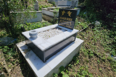 İstismar edilen kimsesiz  bebeğin mezarını cinayet büro amiri yaptırdı