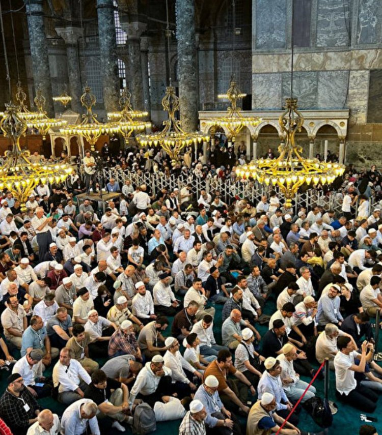 ayasofya icazet töreni