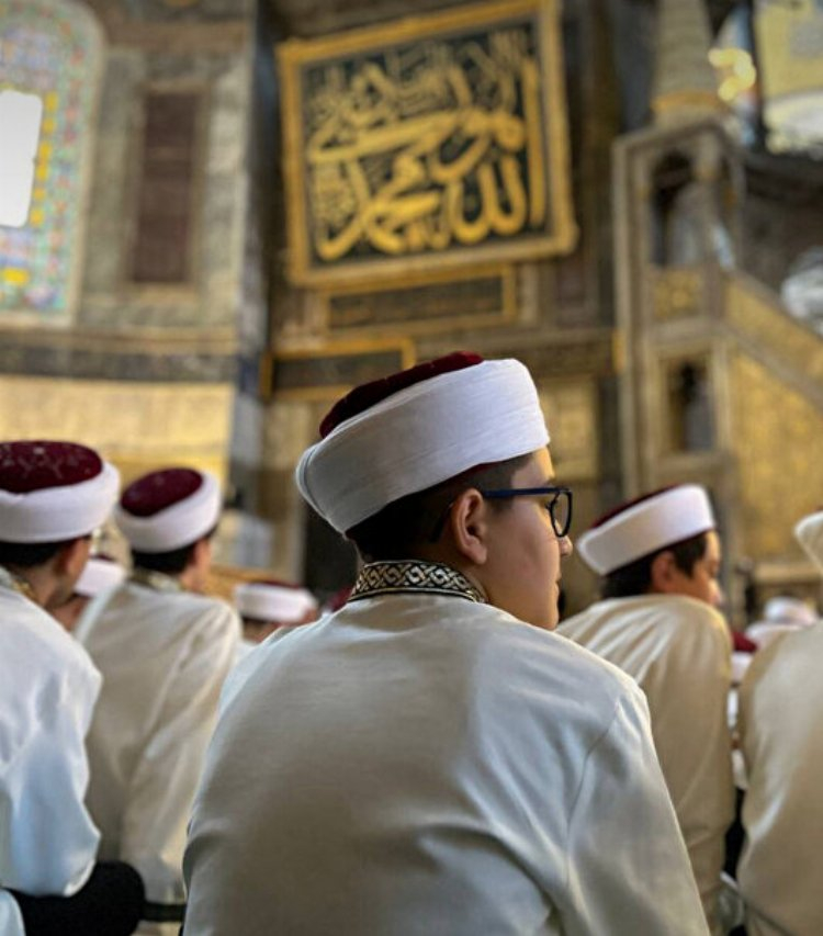 ayasofya camii icazet töreni