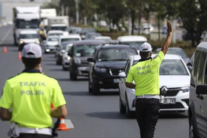 1 haftada 2.5 milyon araç denetlendi, 434 bin araca işlem yapıldı