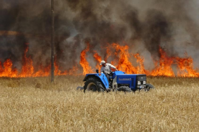 Çanakkale'de biçerdöverlerde yangın güvenliği için tedbirler alınıyor