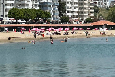 Yumurtalık sahili bayram tatili nedeniyle doldu taştı