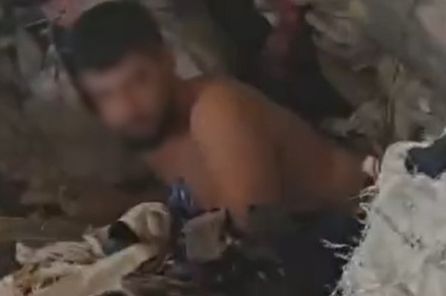 Aydın'da cezaevi firarisi çorap çuvallarında yakalandı