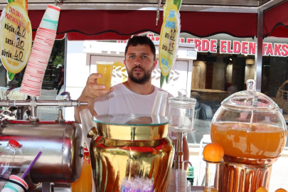 Eskişehir’in sifon limonatası bayram tatilinde yoğun ilgi gördü