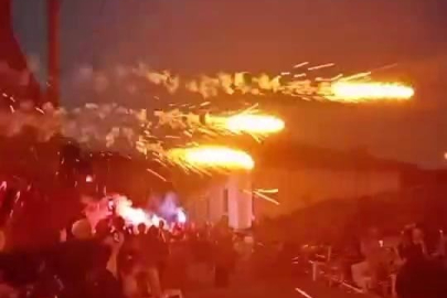 Bursa İnegöl'de şalvar şenliğinde patlayan havai fişek 4 kişiyi yaraladı