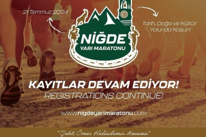 Niğde'de Şehit Ömer Halisdemir anısına yarı maraton heyecanı