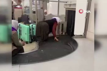 Adana'da hacıların bagaj çilesi