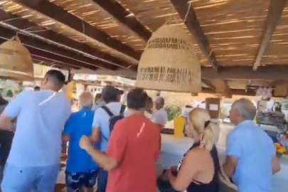 Bodrum'da 'Kıyılar Halkındır' protestosunda otel çalışanları eylemcilere ve gazetecilere saldırdı