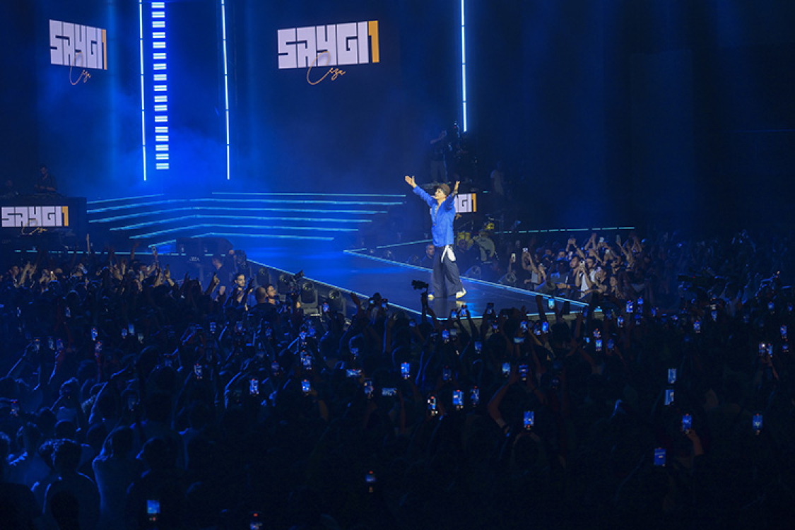 Rap sanatçısı Ceza'ya Saygı1 konseri düzenlendi 2