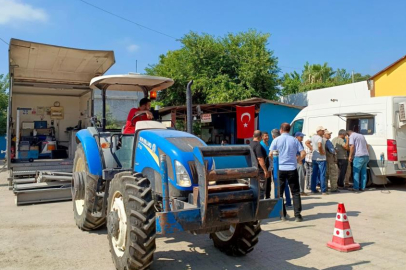 Yüreğir Ziraat Odası, Çotlu Mahallesinde gezici araç muayene istasyonu hizmetini sunmaya başladı