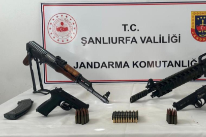 Şanlıurfa’da silah kaçakçılığı operasyonu: 1 gözaltı