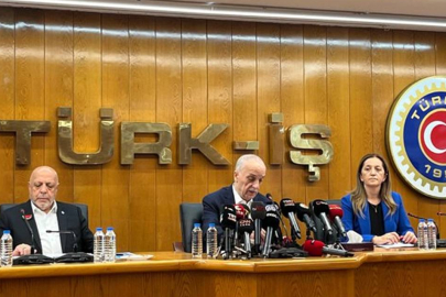 DİSK, Türk-İş ve Hak-İş'ten ortak basın toplantısı: "Dayanacak gücümüz kalmadı"