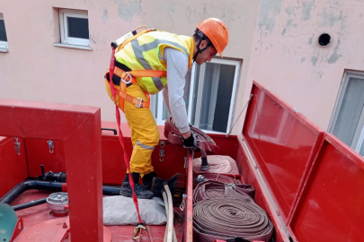 Adana Orman Bölge Müdürlüğü'nde 'Yüksekte Güvenli Çalışma' ve 'Yangın Gönüllüleri' eğitimi