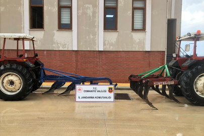 Kadirli'de tarım aleti çaldığı iddia edilen şüpheli yakalandı