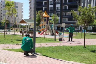Şanlıurfa Haliliye’de parklar yenileniyor