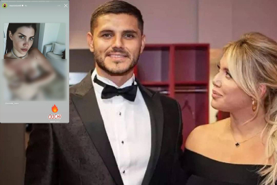 Wanda Nara'nın ayrılık açıklamasına Icardi'den alev emoji'li tepki