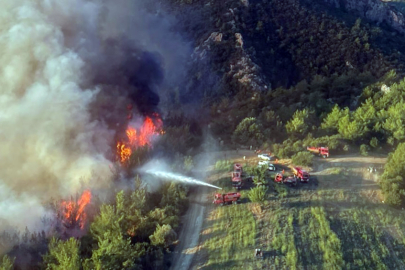 Güney Kıbrıs'ta orman yangınları felakete dönüştü: Çok sayıda köy tahliye edildi
