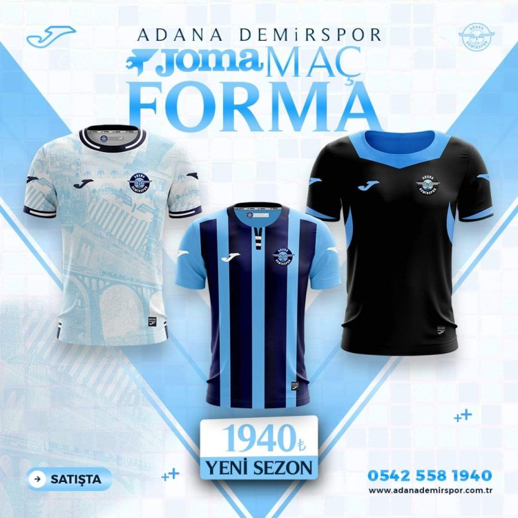 Adana Demirspor'dan kebaplı forma tanıtımı! 2