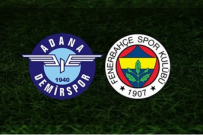 Fenerbahçe - Adana Demirspor maçı ne zaman? Saat kaçta? Hangi kanalda? İlk 11'ler